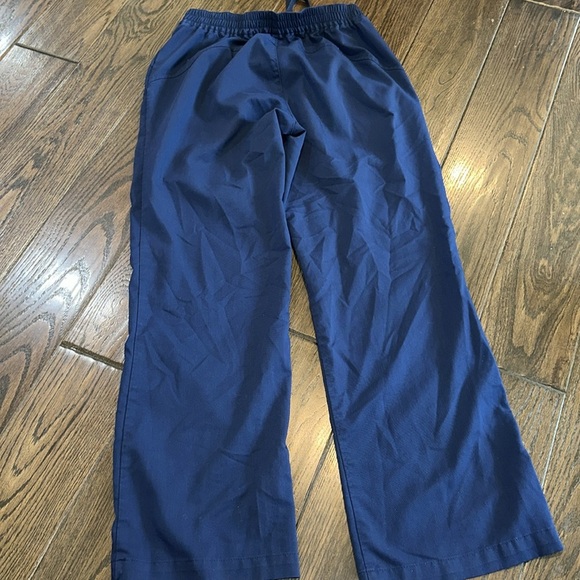 Healing Hands Navy Scrub bottoms size small petite - Picture 5 of 5